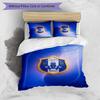 Sheffield Wednesday Football Printed 3 Pieces Bedding Set, Comfortable Skin Friendly Bedroom Duvet Cover Set
