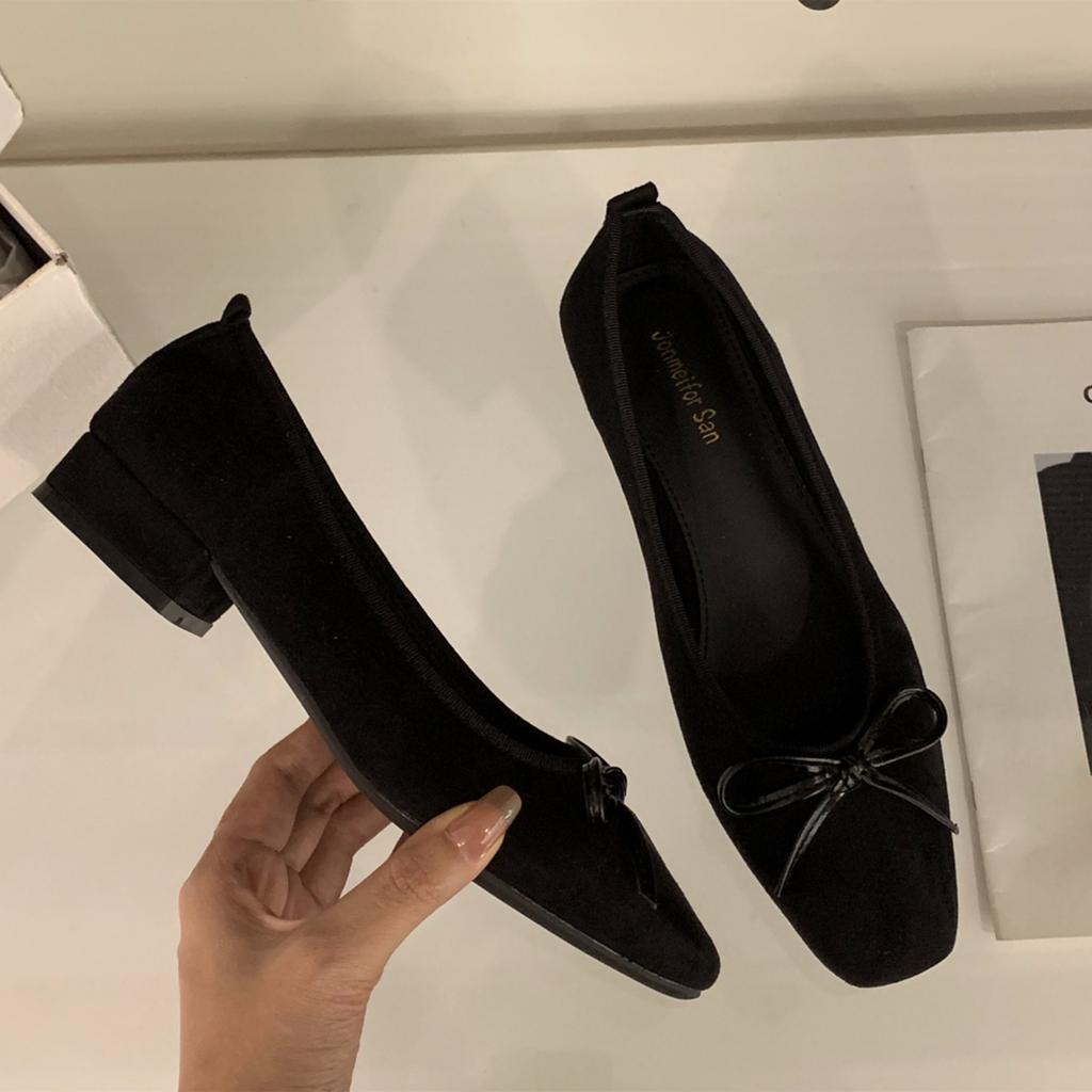 Fashion Bailamos New Brand Women Flat Shoes Fashion Polka Dots Round Toe Shallow Slip On Boat Shoes Outdoor Dress Single Shoes Mujer