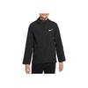 Nike Dri-FIT Solid Logo Woven Training Hoodie Kids Jackets Black DO7095-010