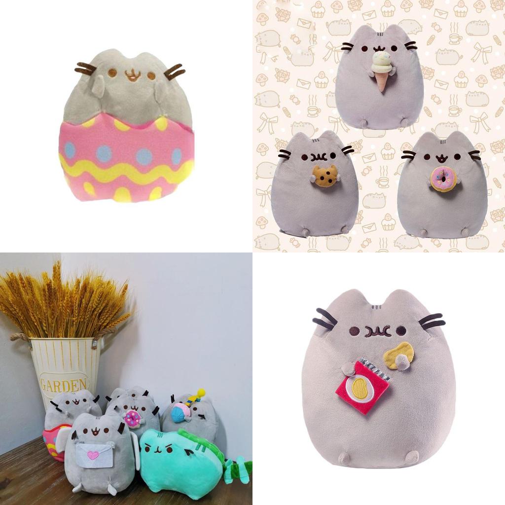 Peluche Doux Pusheen le Chat Cookie Donut Pour Enfants et Cadeaux Bébé**