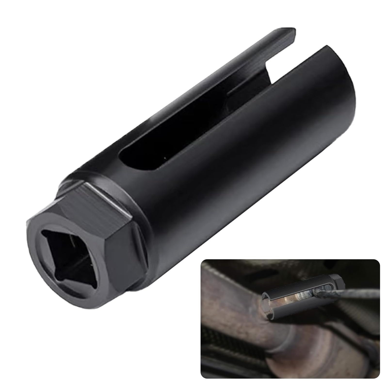 

Гнездо для датчика O2, Датчик кислорода O2, Противоскользящий, Прочный, -защищенный, Универсальный, Высокая твердость, Автомобиль 9.2mm чёрный