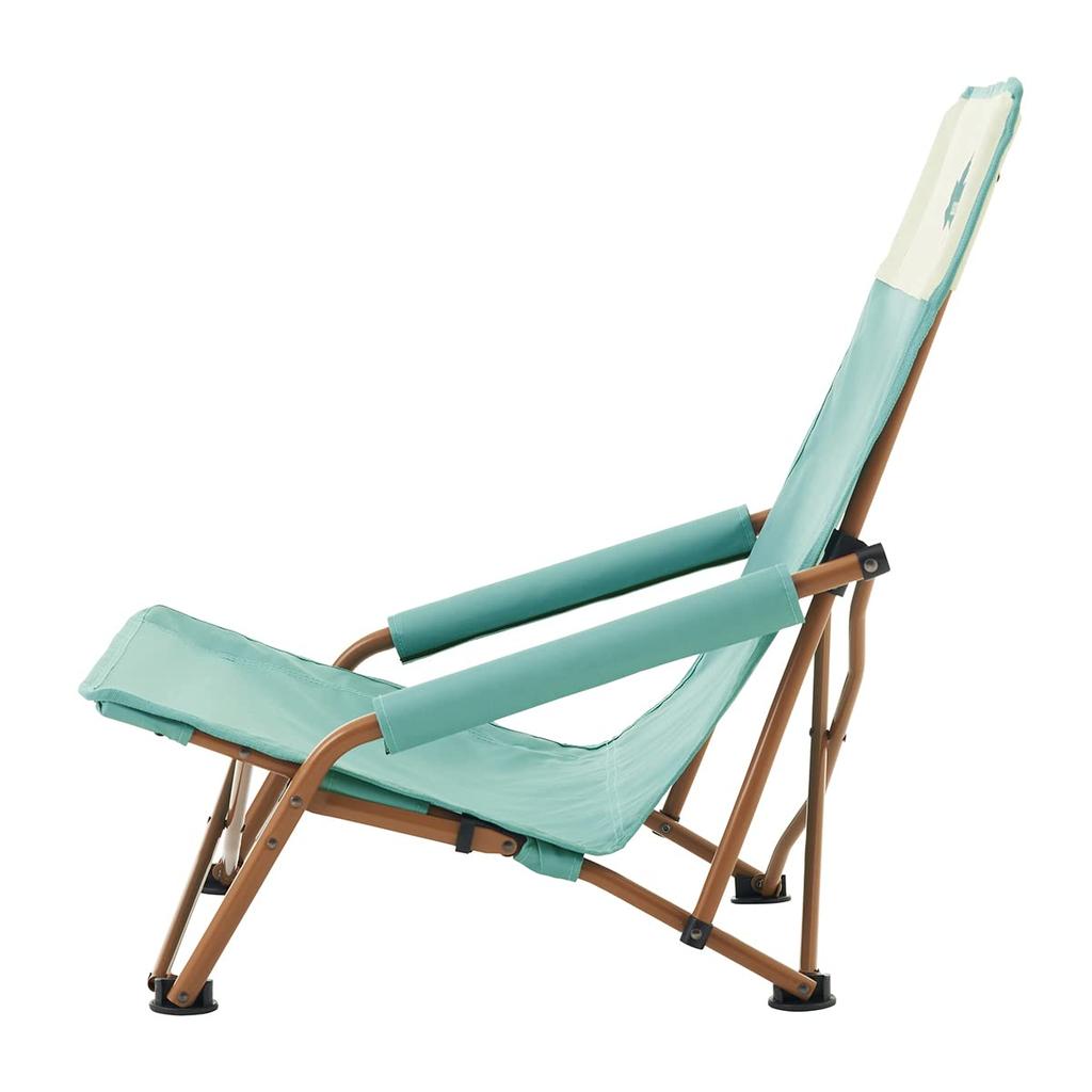 LOGOS Life Agra Chair (Colorful Logos) 73311002 Light Blue Outdoor Folding Camping Chair