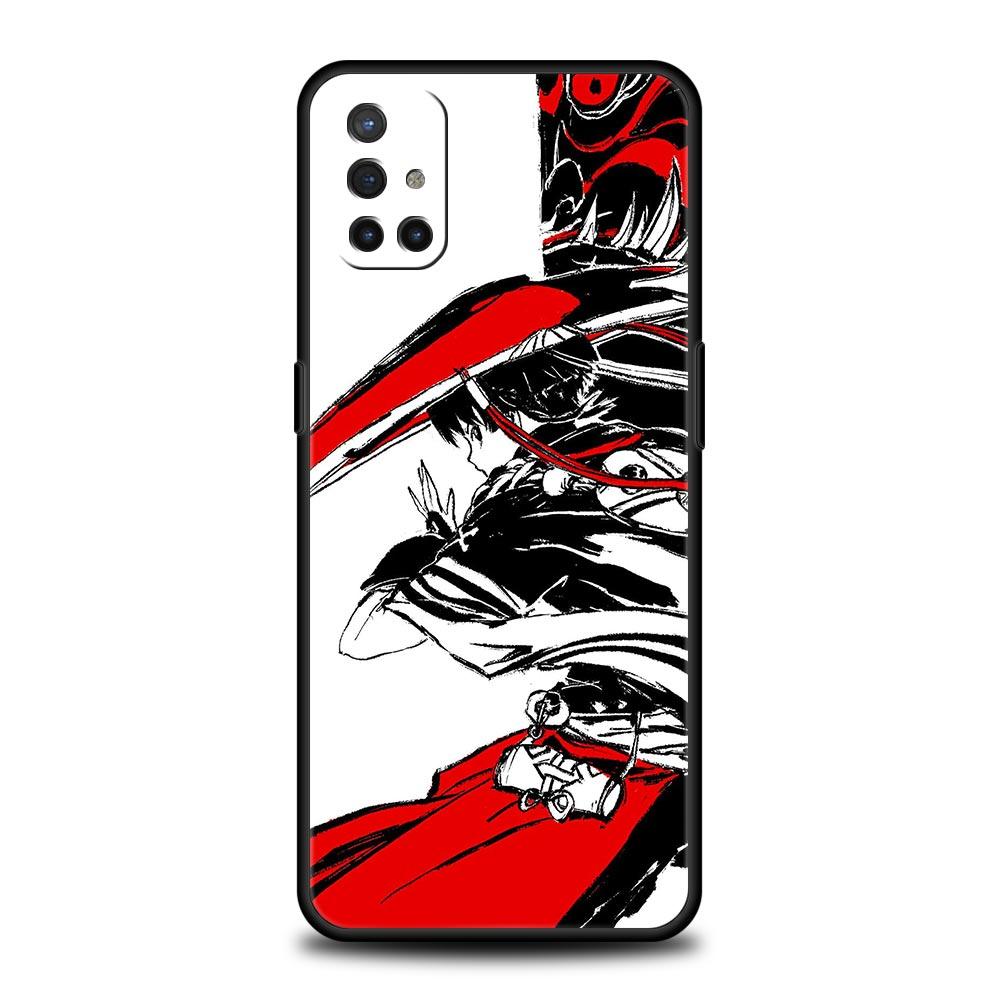 Genshin impact black and white For OnePlus 9 8 7 7T 10 Pro Phone Case for Oneplus 9RT 9R 8T Z Nord 2 N100 N200 N10 CE 5G Cover