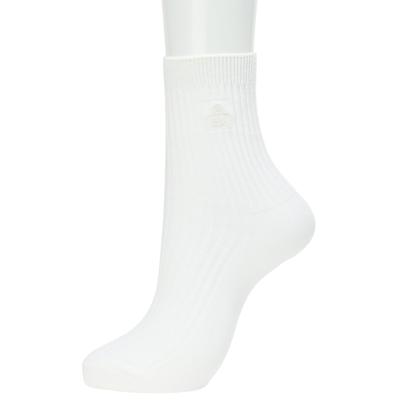 Munsingwear MGCXJB00 WH00 Golf Klasik Kısa Boy Antibakteriyel ve Kokuya Dayanıklı Çoraplı Tek Nokta Tasarım, (Beyaz)