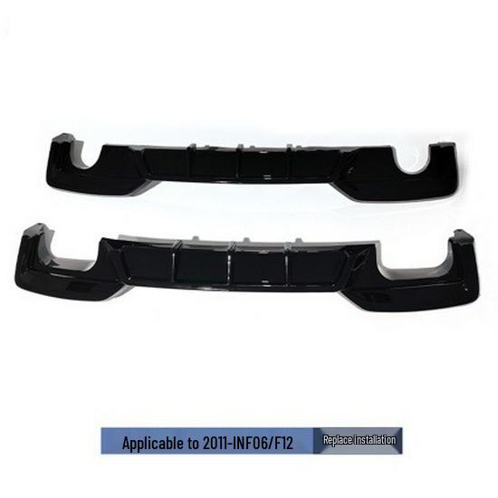 BMW 6 Series Rear Lip Mod Kit (F06, F12, F13, MP) Dual/Quad Carbon Fiber Bumper