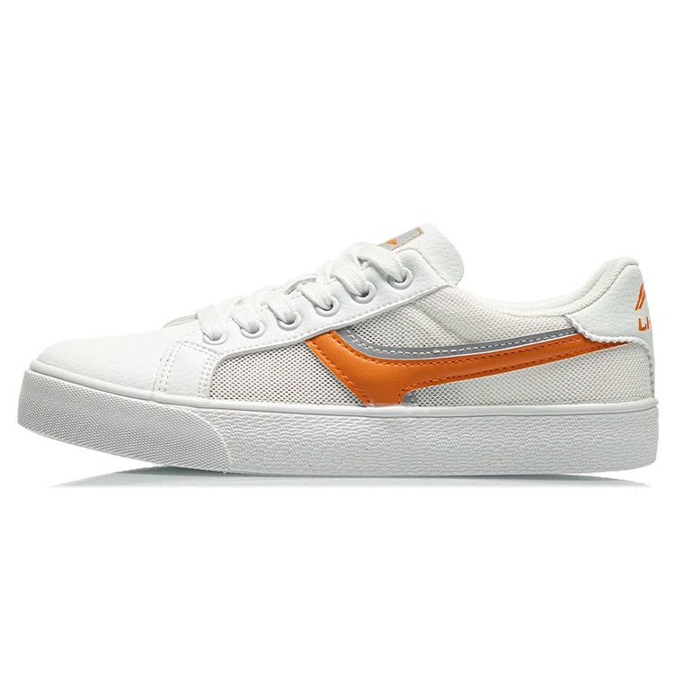 

Li Ning Low Top Skate Shoes Женские кроссовки Белый Оранжевый AGCR396-2 39