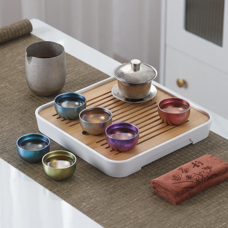 MULTIPOTENT Titanium Portable Gongfu Tea Set