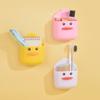Non-punching Cartoon Yellow Duck Storage Box, Bedside Hanging Stand, Draining Wall-mounted Mobile Phone Charging Stand, Storage Rack
