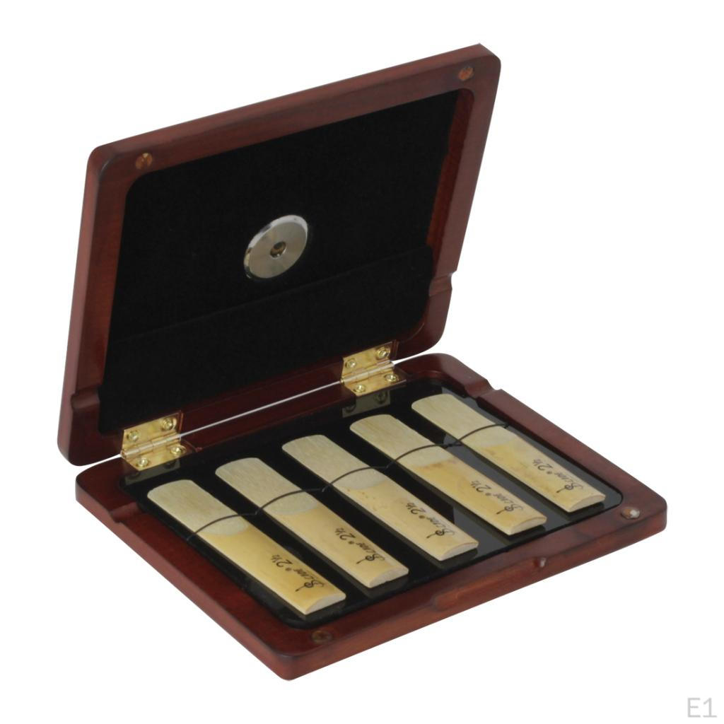 Alto Tenor Soprano Ophone Clarinet Reed Case Box for Pieces Reeds