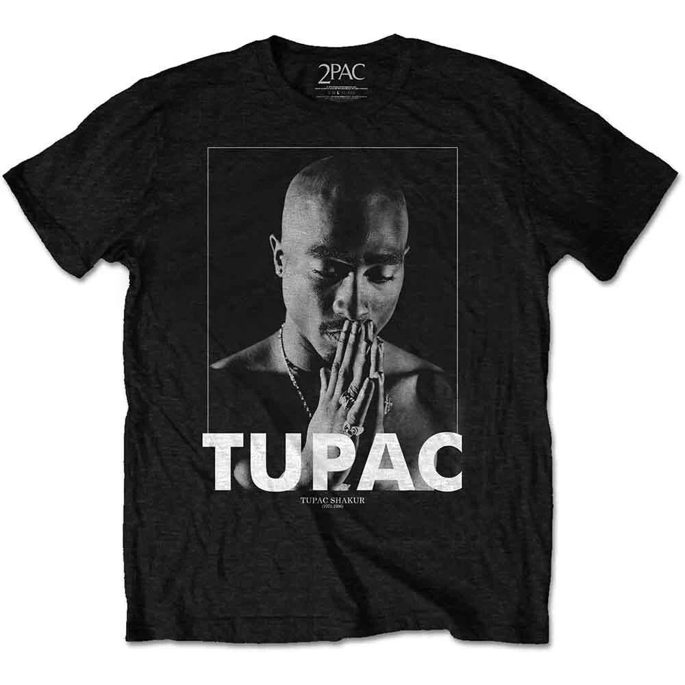 Band Monkey Tupac Unisex T-Shirt Praying L
