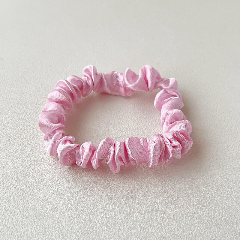 Satin Cloth Art Large Intestine Hair Band European and American Headrope Hair Accessories Simple Headband Head Flower Rubber Band Hair Accessories