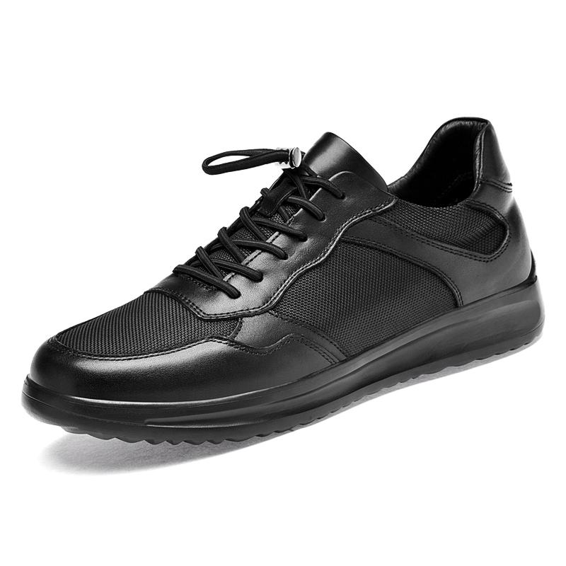 

Hot-selling Men s Multi-functional Casual Shoes Fashion Casual Leather Shoes Breathable Sports Footwear Non-Slip Male Sneakers 45