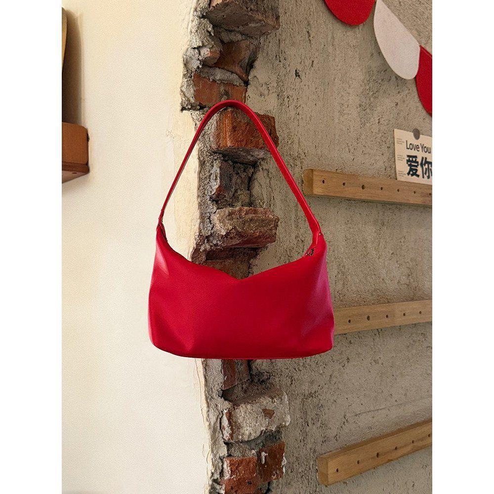 Sac à main - Sac polyvalent à une épaule sous le bras - Petit sac carré style niche haut de gamme