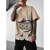 3D Digital Print T-shirt, Teenage Men's Short-sleeve Top, Versatile and Breathable