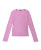 WHEN YOU MOVE Square Neck Symbol Logo Embroidered Ribbed Tee (3 Colors)