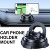 Universal Car Phone Holder With Rotatable Interior Dashboard Anti Slip Suction Cup Fixed Holder For Car Dashboard Phone Holder