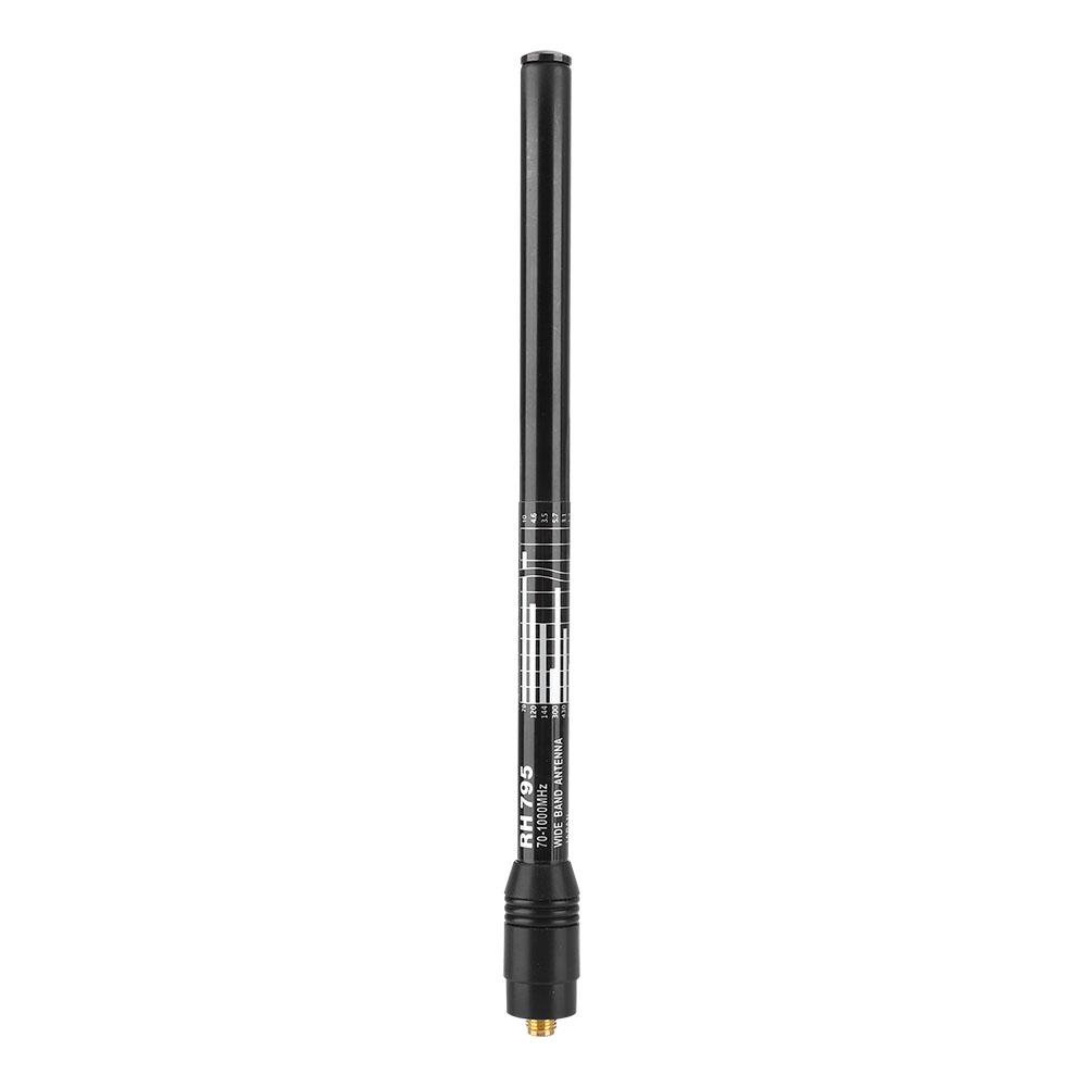RH-795 2.15dBi 70-1000MHz Max.10W SMA J HTScanner Telescopic Antenna