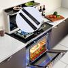 Silicone Stove Top  Cover, 4-Piece Kitchen Oven Strip