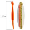 Orange Skin Remover Abrasion Resistant Plastic Kitchen Tool Orange Skin Slicer Portable 1pcs Kitchen Supplies Orange Opener Safe
