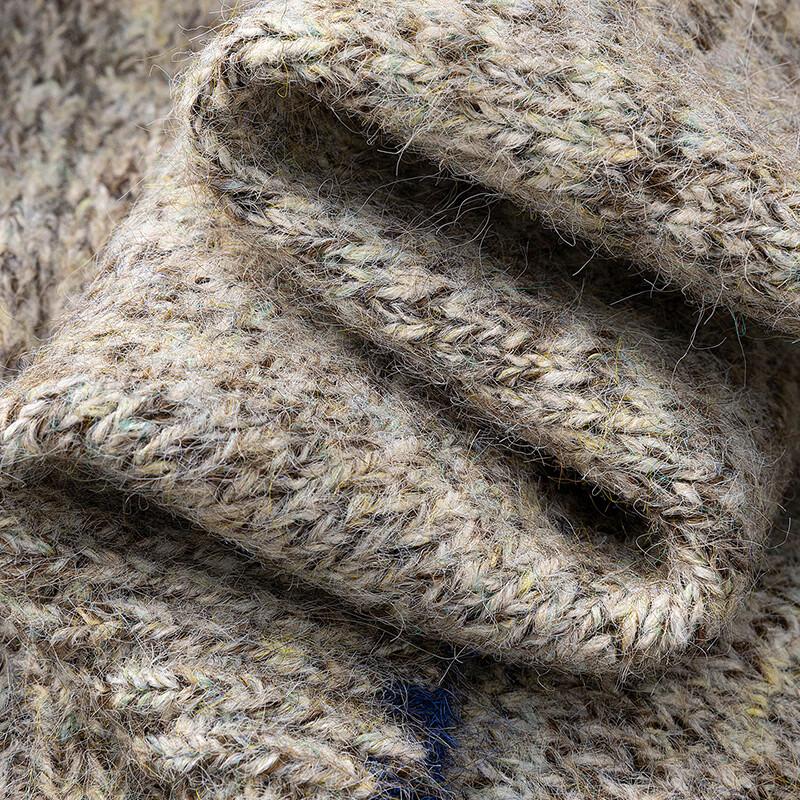 Women's Wool-Blend Lapel Knit Vest