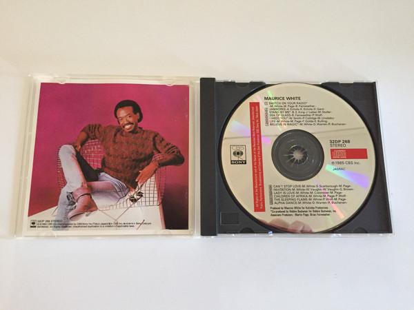 

CD MAURICE WHITE - Maurice White 32DP268 CBS/Sony 1985 Japan Soul/Funk Used