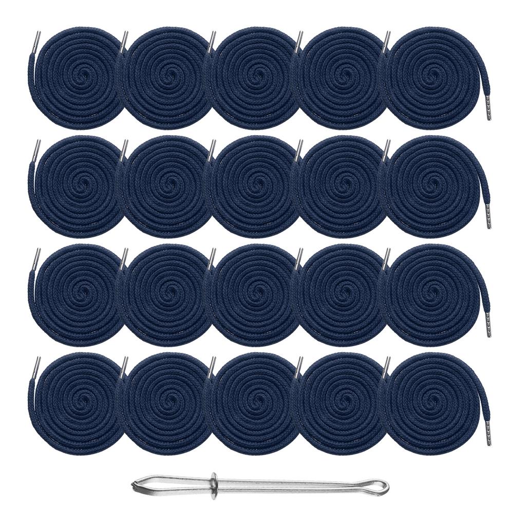Uxcell 20pcs Trouser Waist Drawstring for Women Men Sports Pants Drawstring Cords Belt Rope String Sweater Hat Round Rope DIY