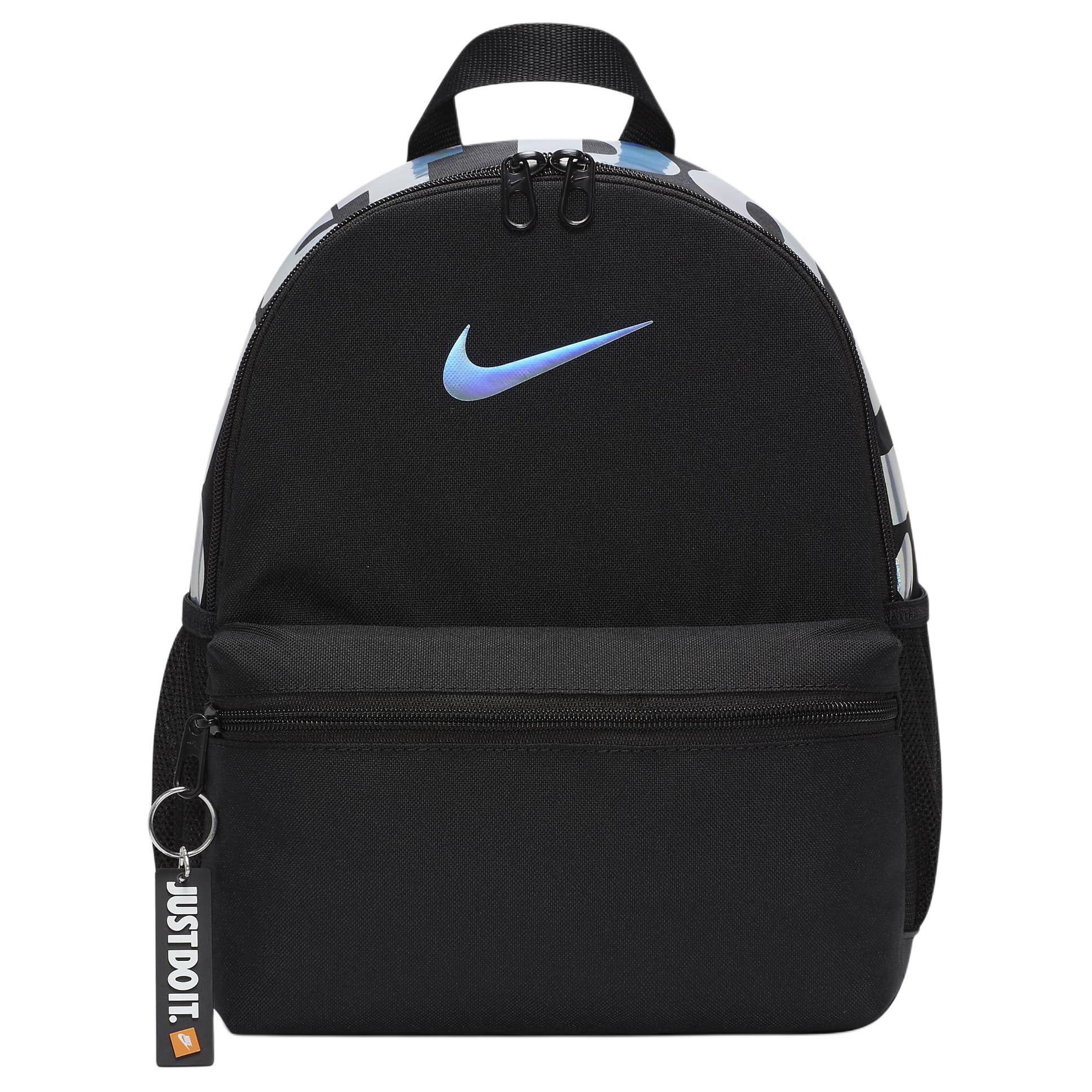 

Nike Polyester Backpack Mini Kids Black Casual DR6091-017 чёрный