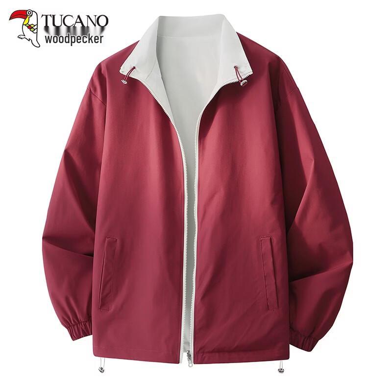 Tucano American-Style Stand-Collar Reversible Bomber Jacket