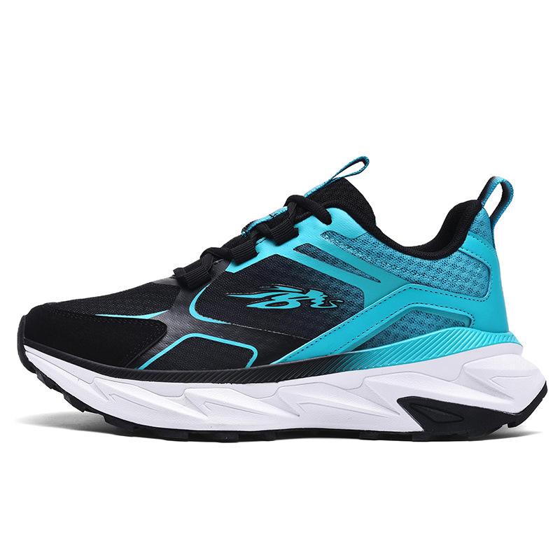 New spring and summer large size breathable mesh sneakers men's running shoes fashion casual versatile trendy shoes