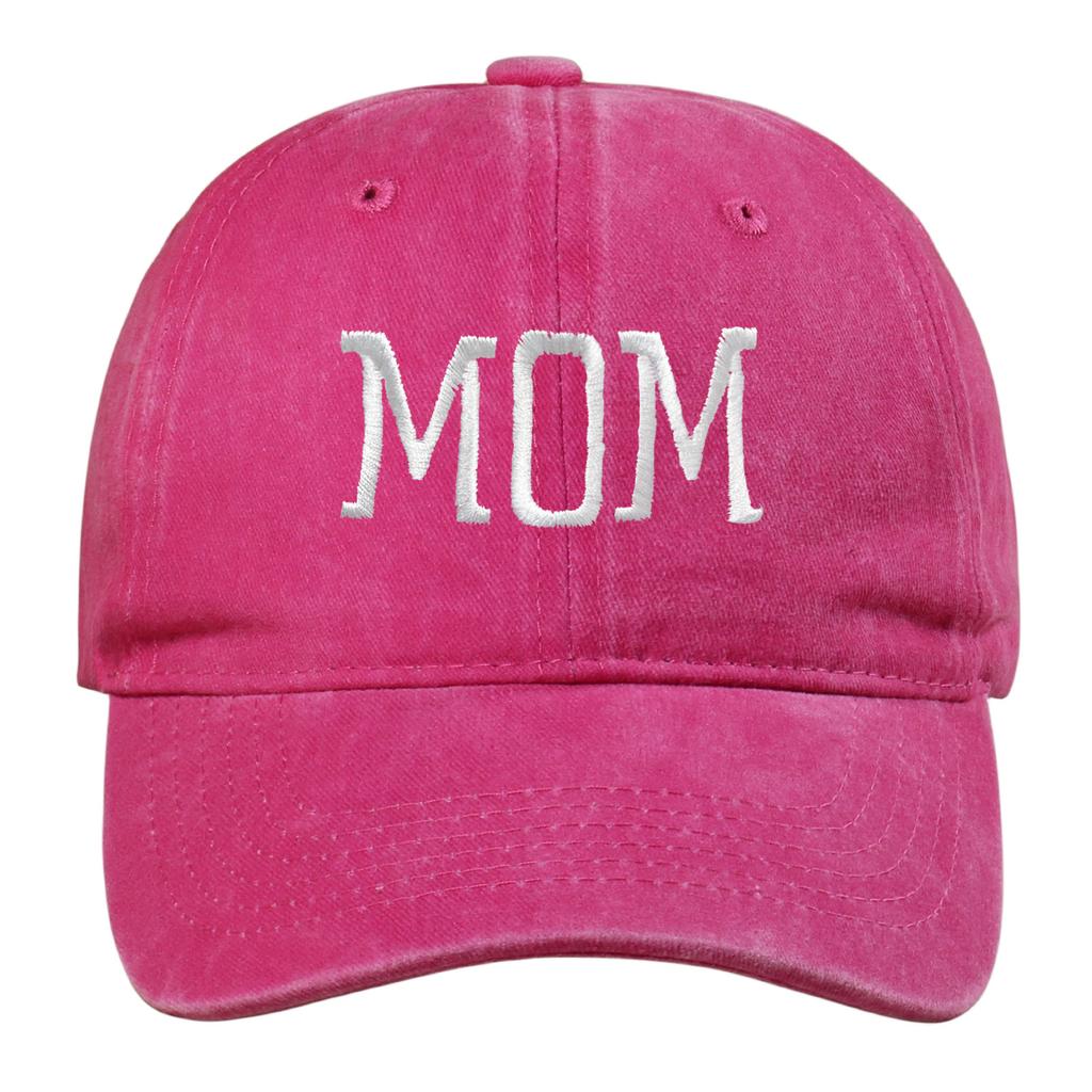 Mom and Dad Embroidered Baseball Hat Retro Sports Running Sunscreen Leisure Daily Versatile Travel Duck Tongue Hat