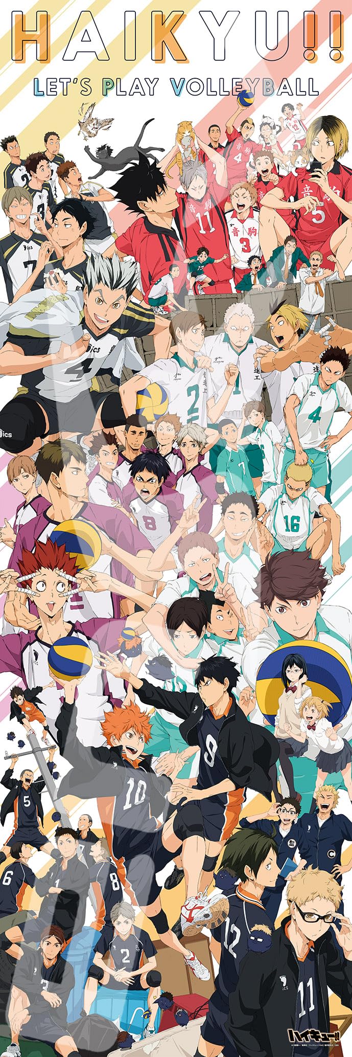 

ENSKY Haikyu!! HAIKYU!! CHRONICLES 34x102cm Jigsaw Puzzle, 950 Pieces, JIGSAW PUZZLE 950-48
