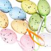 12x Easter Decorations Tree Ornament Colorful Foam Party Decoration Easter Decoration for Party Kitchen Holiday Easter Decor