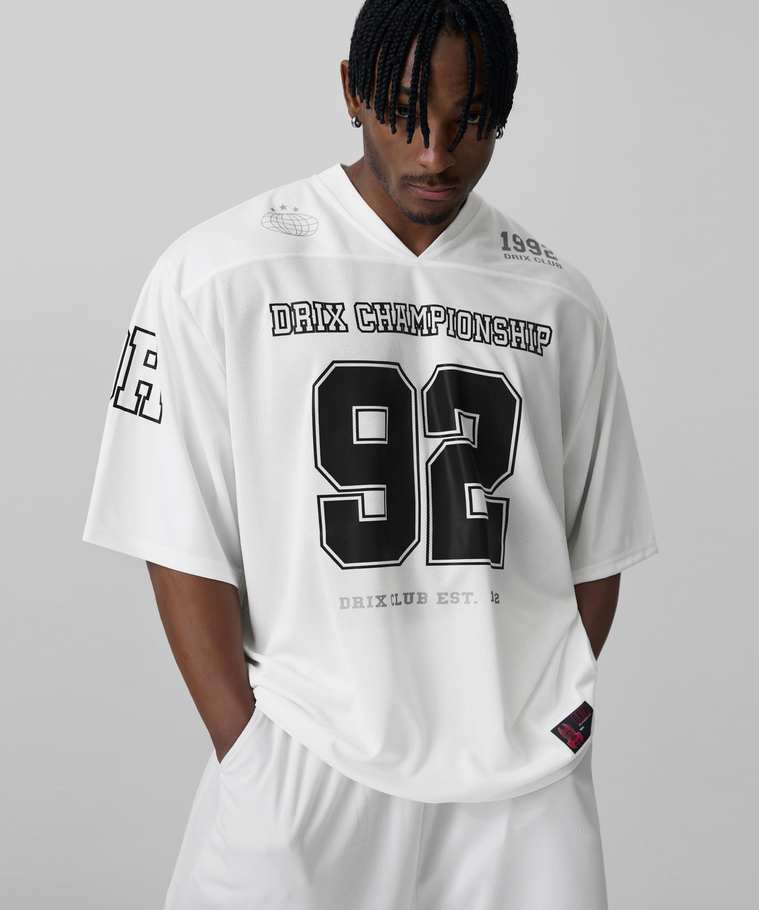 DRIX Rugby Oversized Mesh Jersey Half