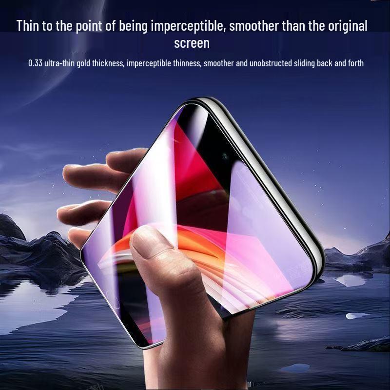 Anti-Blue Light Tempered Glass Screen Protector for iPhone SE2/SE3 - HD, Fingerprint-Resistant