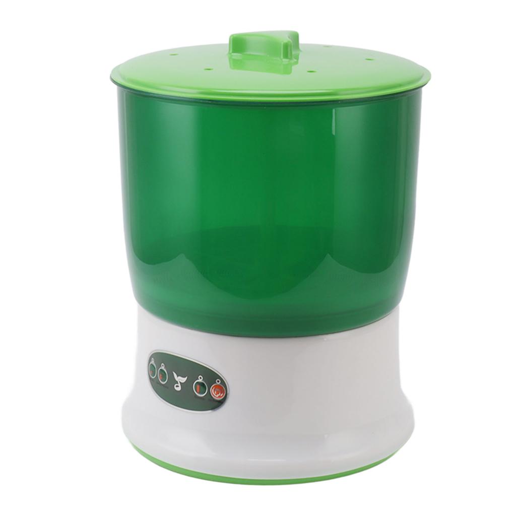 Bean Sprouts Machine 3 Layer Auto Control Bean Sprouts Grow Germination Kit for Home Kitchen US Plug 110V