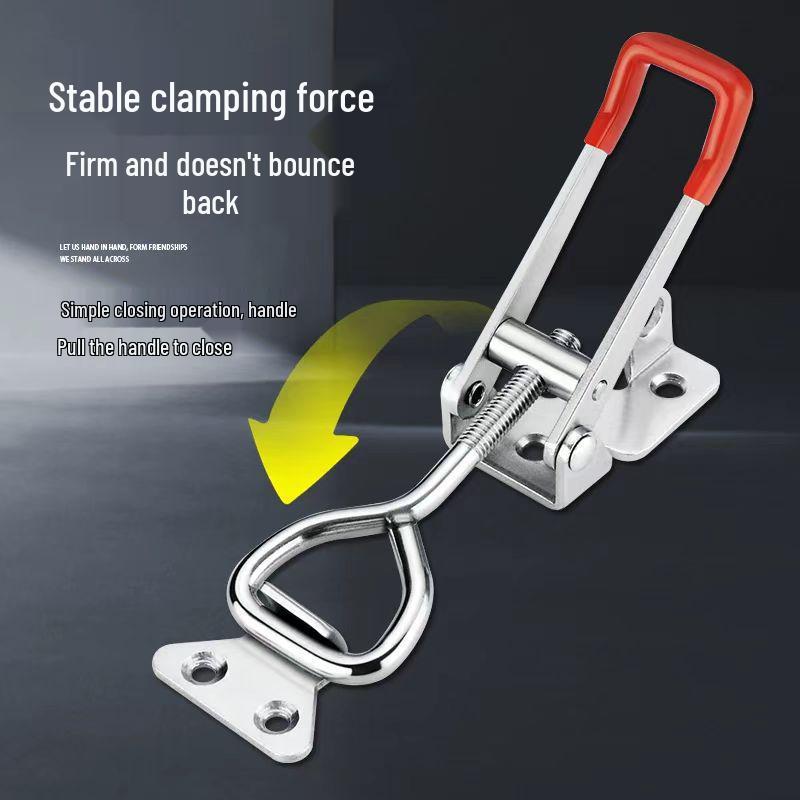 Adjustable 304 Stainless Steel Door Bolt Latch Toggle Fixture