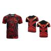 Muay Thai MMA Kick Boxing UFC T-Shirt Graphic Print Country National Flag Retro Vintage Albania Symbol Emblem Men Women Unisex Short Sleeve Round Neck