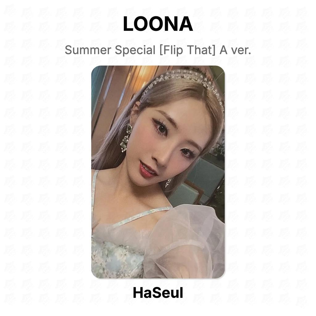 LOONA Summer Special [Flip That] A ver. Official Photocard