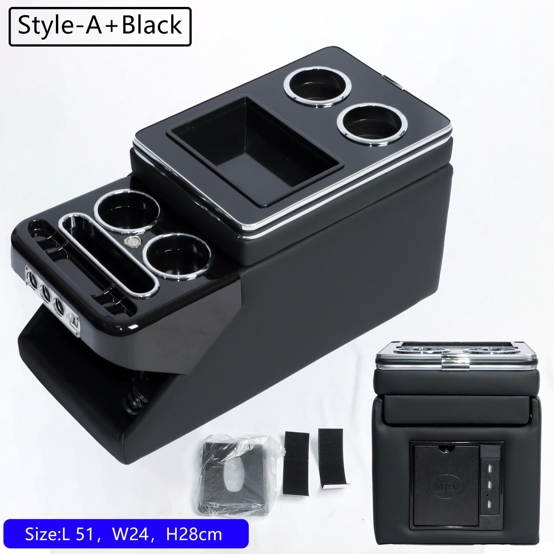 

Compatible with Mercedes-Benz Vito/Viano Central Armrest Box, Vito 119/116 Commercial Vehicle Universal.