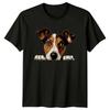 Jack Russell Hund Guck-Guck Welpe Niedliches Haustier Tierliebhaber T-Shirt