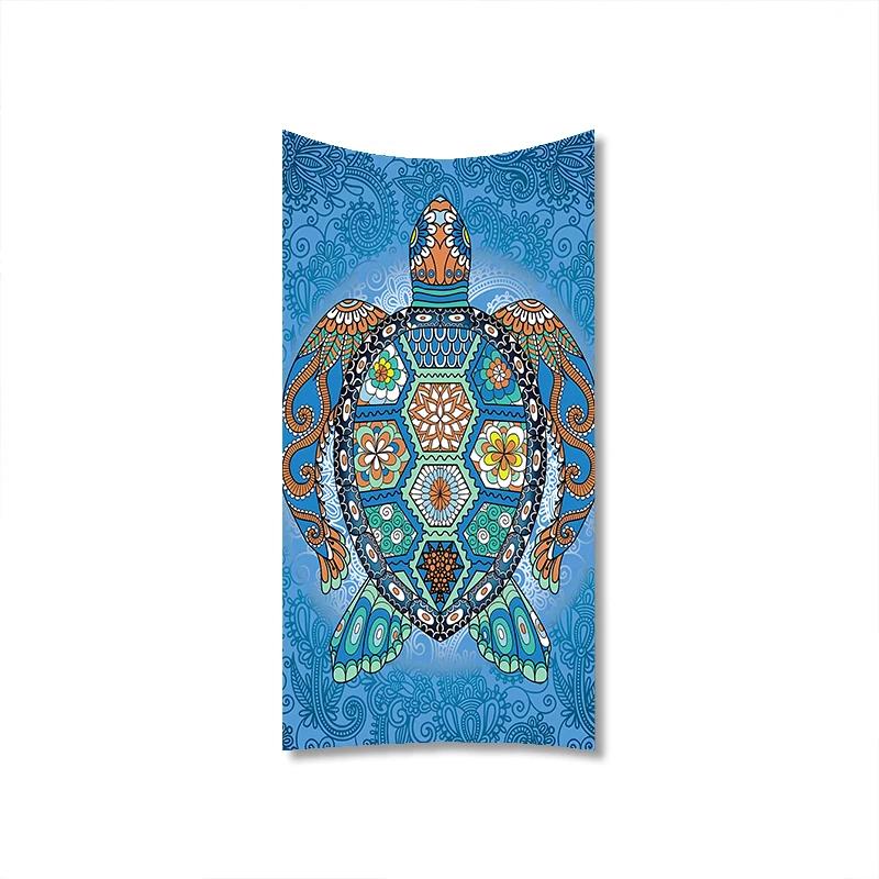 Nouvelle Serviette de Plage Bohème Séchage Rapide Serviette de Bain Douce pour Chaise de Plage Transat Bord de Piscine