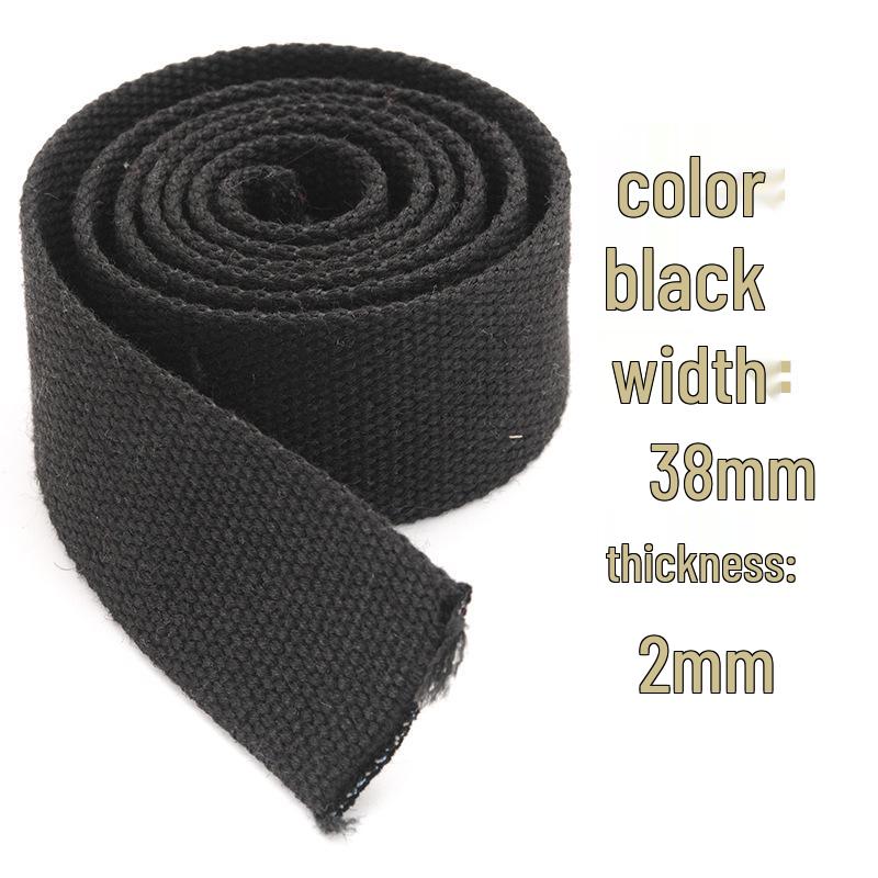 3.8cm Colored Polyester Cotton Webbing for Bags & Clothing - Edging Tape & Shoulder Strap Ribbon