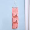 Waterproof Wall-Mounted Fabric Storage Bag for Bedside or Dorm Room