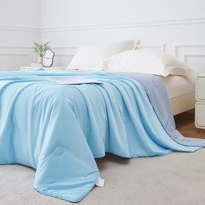 POLOB Cooling Silk Machine Washable Summer Quilt