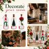 Christmas Tree Message in a Bottle Decoration for Holiday Home Decor