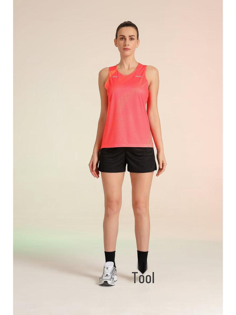 Unisex Track & Field Training Set: Vest & Suit for Marathon and Running Sportswear.