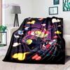 Creativity Animation Helluva Boss Blitzo Adult Soft Plush Flannel Blanket Throw Blanket Living Room Bedroom Bed Sofa Badspread