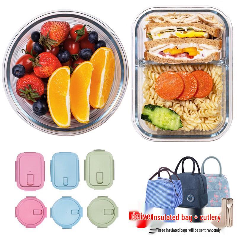 Ru Han High Borosilicate Glass Lunch Box Set