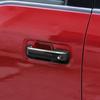 Black Exterior Door Handle Decor Cover Trim Accessories For Ford F150 2015-