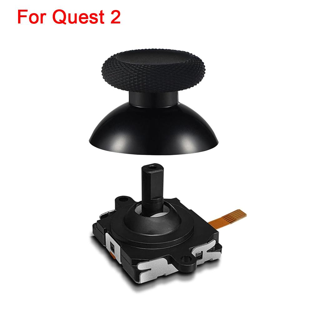 Joysticks pour Manette Oculus Quest 2 Kit de Remplacement Joystick pour Meta Quest 2 Capuchons de Joystick avec Outils